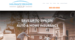 Desktop Screenshot of insurancebrokersgroup.com
